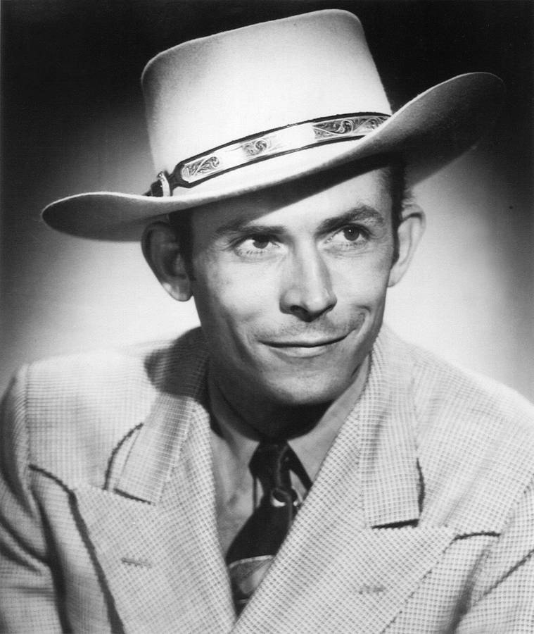 Singer And Song Writer Hank Williams Wallpaper