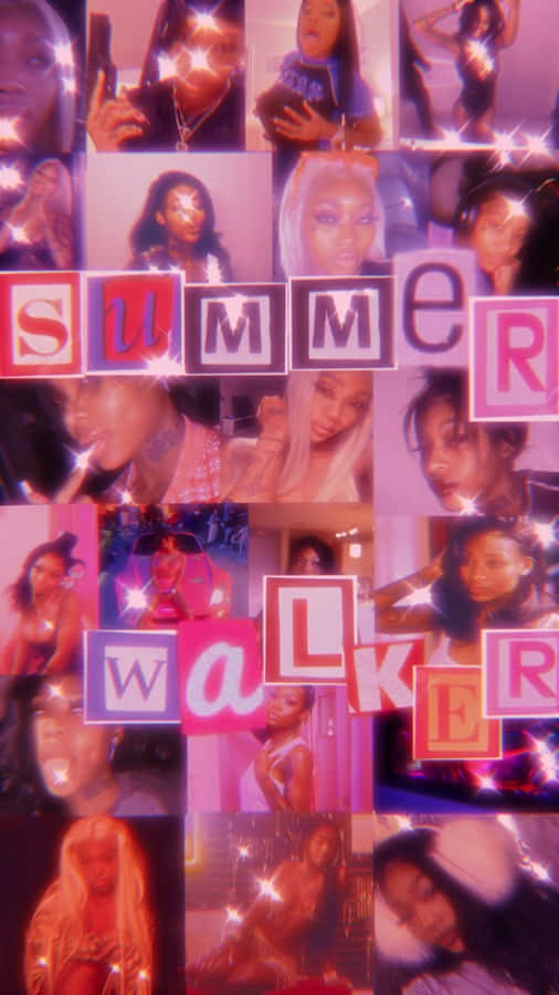 Singer-songwriter Summer Walker Enjoying A Summer Day. Wallpaper