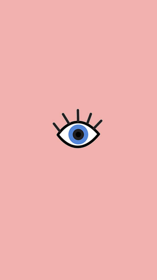 Single Evil Eye Wallpaper