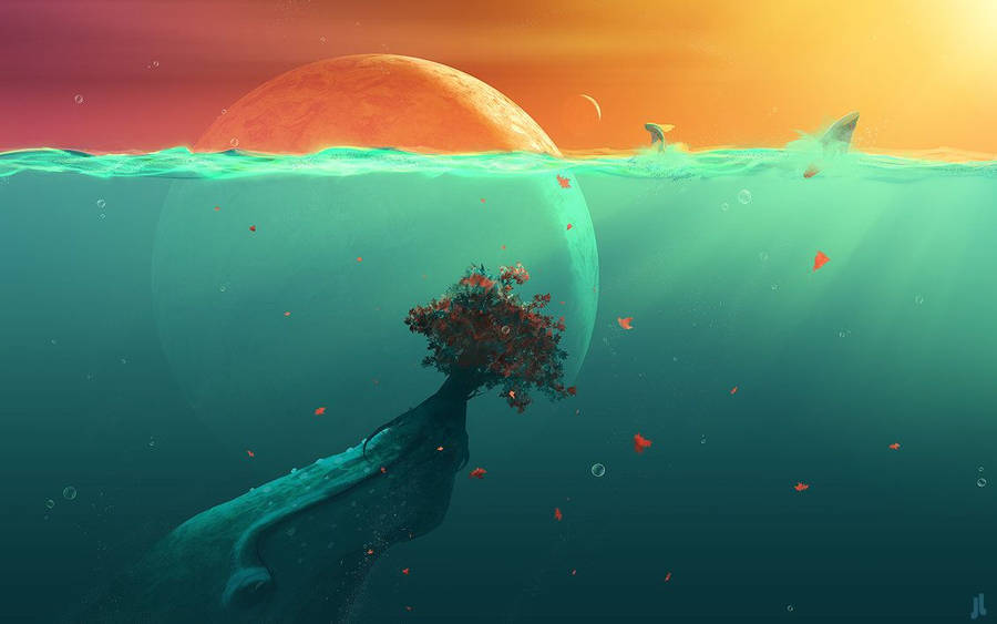 Sinking Mother Nature Graphic Deviantart Wallpaper