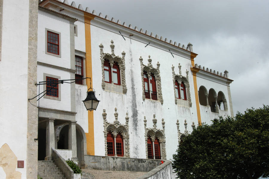 Sintra National Palace Facade Wallpaper