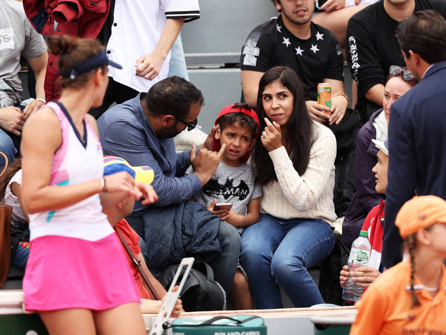 Sitting Bleachers Irina-camelia Begu Wallpaper