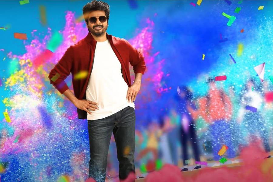 Sivakarthikeyan Don Rainbow Aesthetic Wallpaper