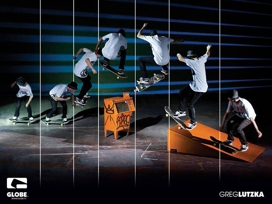 Skateboard Tricks Stunt Movement Wallpaper