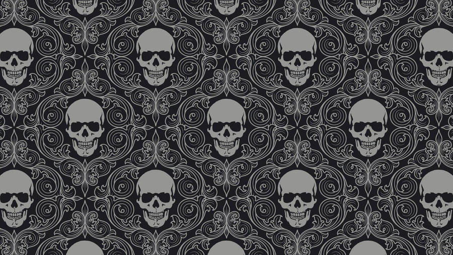 Skull Pattern Wallpaper
