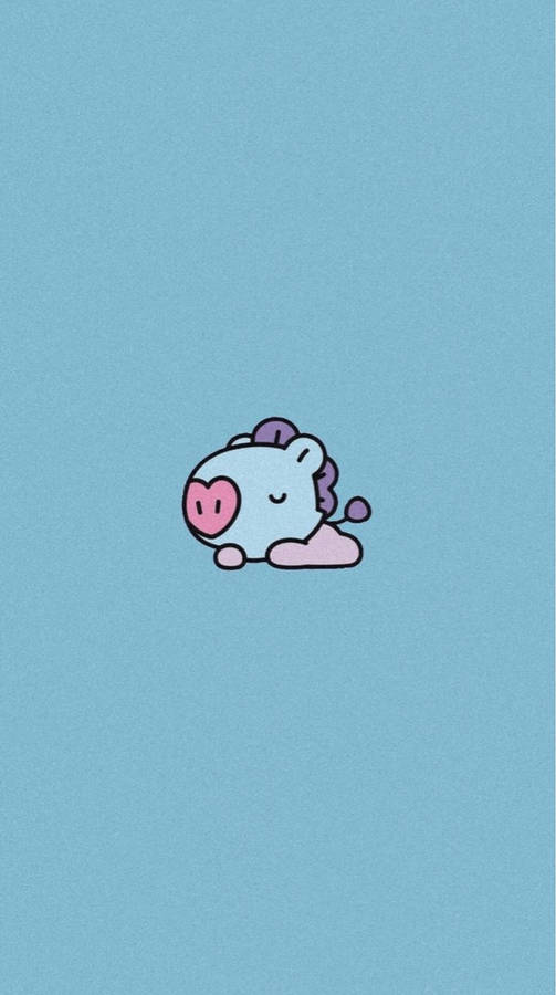 Sleeping Mang Bt21 Wallpaper