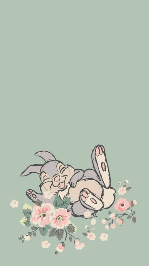 Sleeping Thumper Wallpaper