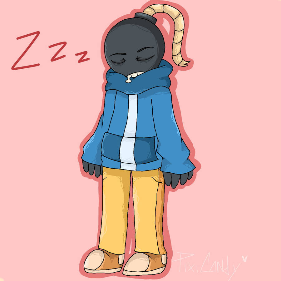 Sleeping Whitty Wallpaper