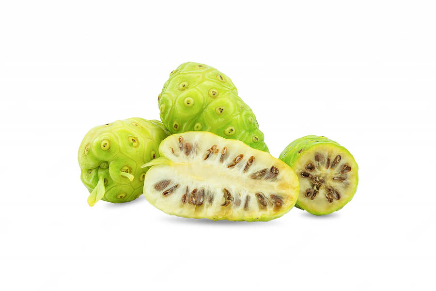 Sliced Noni Fruit Wallpaper