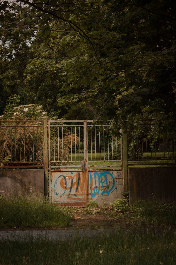 Slovakia Old Gate Wallpaper