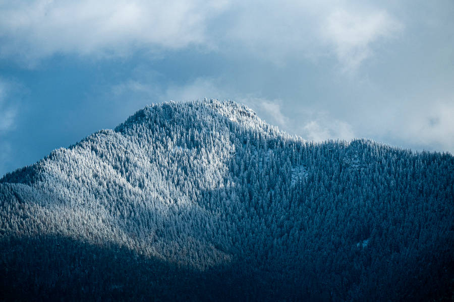 Slovakia Snow-covered Mountain Wallpaper