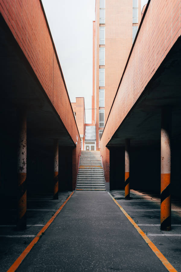 Slovakia Underground Parking Wallpaper