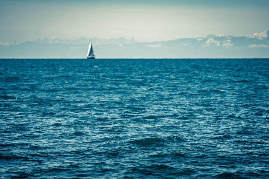 Slovenia Izola Sailboat Wallpaper