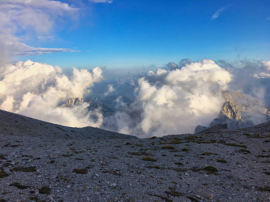 Slovenia Mojstrana Mountain View Wallpaper