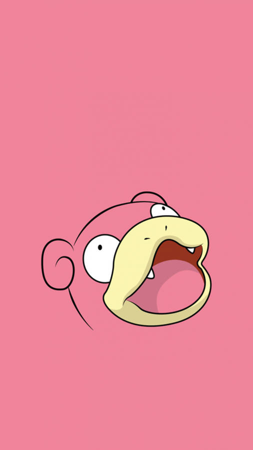 Slowpoke Mouth Wide Open Wallpaper