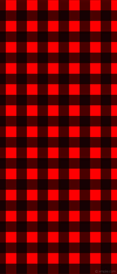 Small Black And Red Plaid Squares Wallpaper