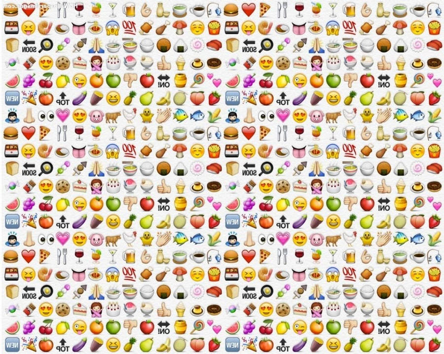Small Emoji Background Wallpaper