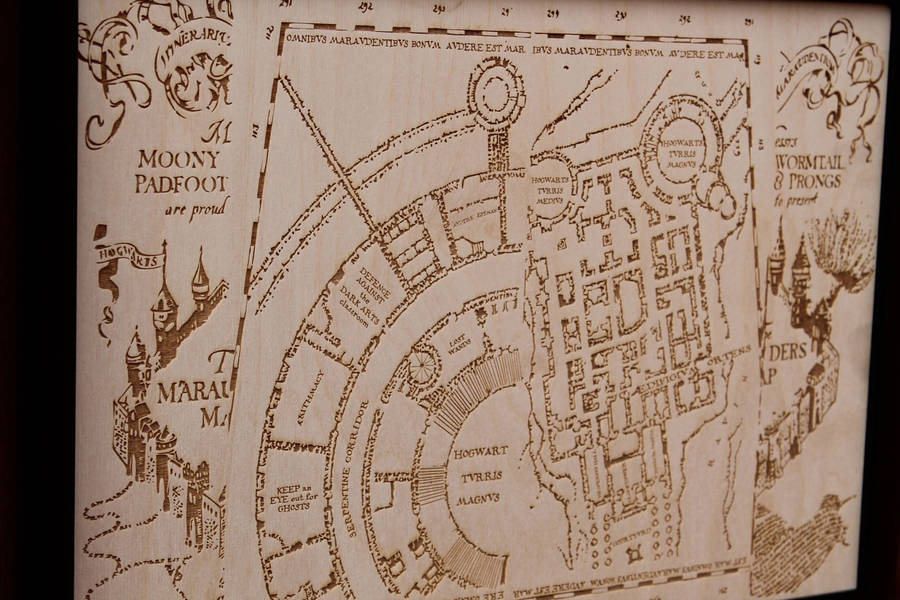 Small Marauders Map Wallpaper