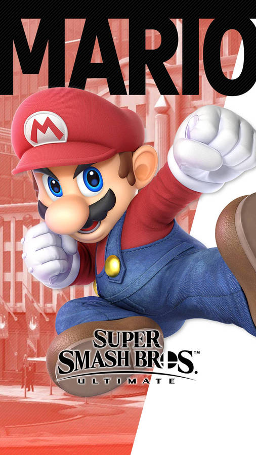 Smash Ultimate Mario Wallpaper