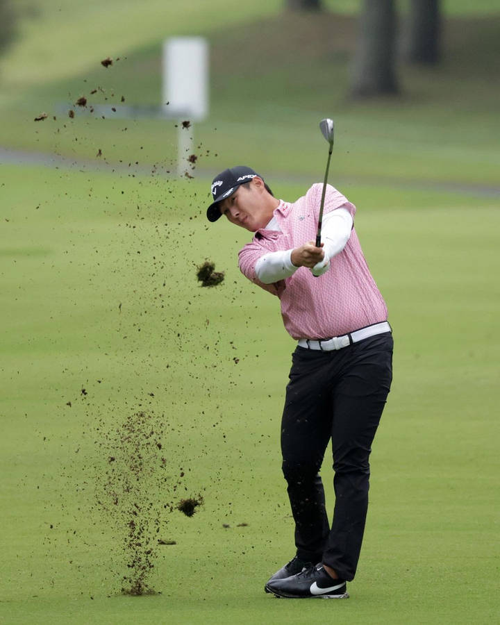 Smashing Swing Of Danny Lee Wallpaper