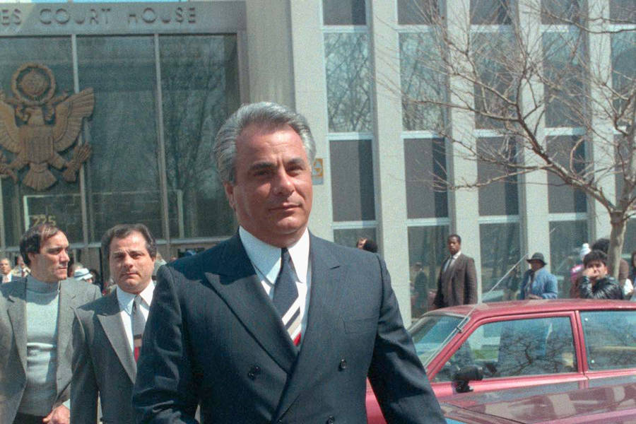 Smiling John Gotti Wallpaper