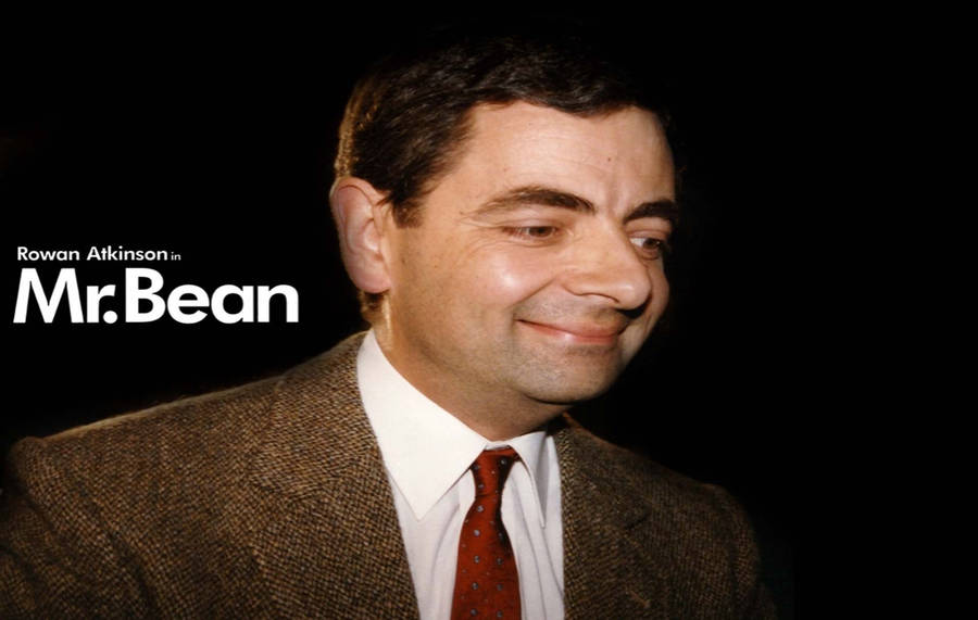 Smiling Mr. Bean 2011 Illustration Wallpaper