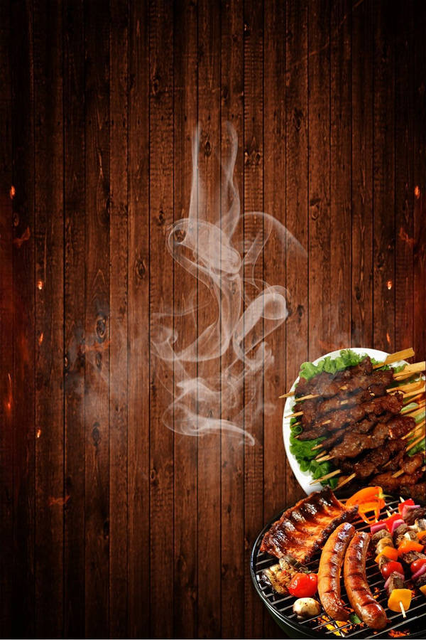 Smoking Hot Churrasco Wallpaper