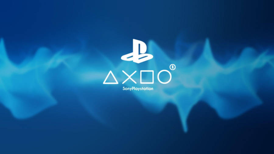 Smoky Blue Sony Playstation Wallpaper