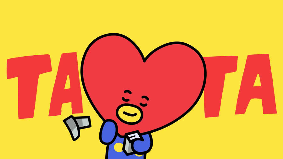 Smug Bt21 Tata Wallpaper