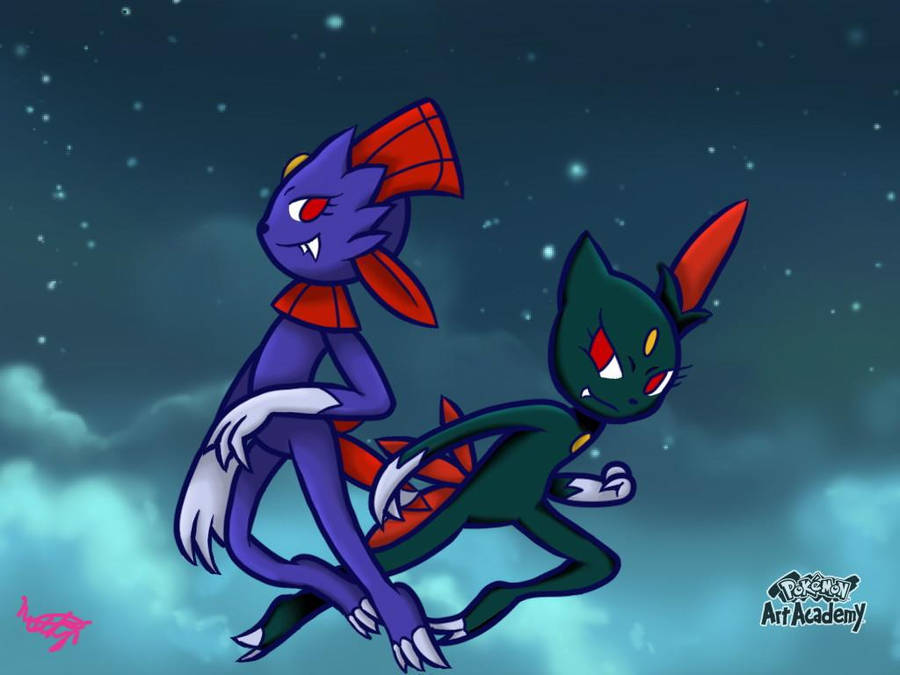 Sneasel And Weavile Wallpaper