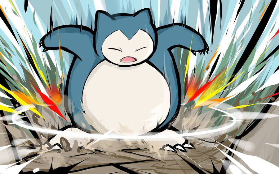 Snorlax Cartoon Network Characters Wallpaper