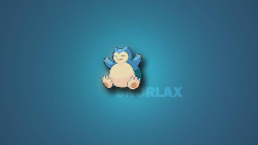 Snorlax, The Lazy Monster Wallpaper