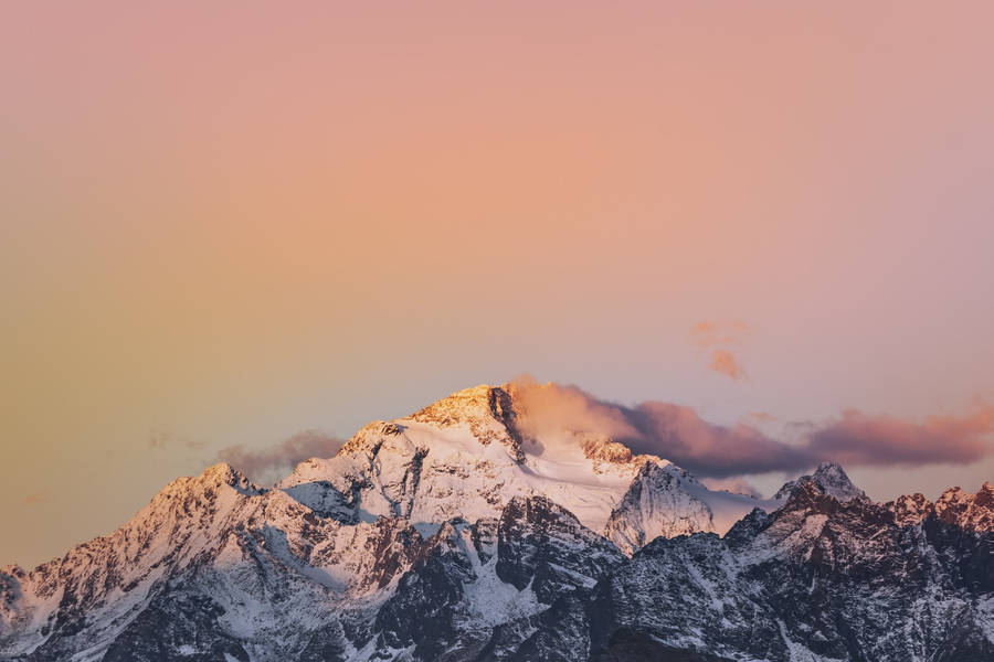 Snowcapped Himalayas Mountain Macbook Wallpaper