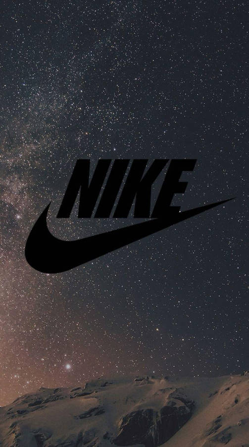 Snowy Constellation Nike Iphone Background Wallpaper