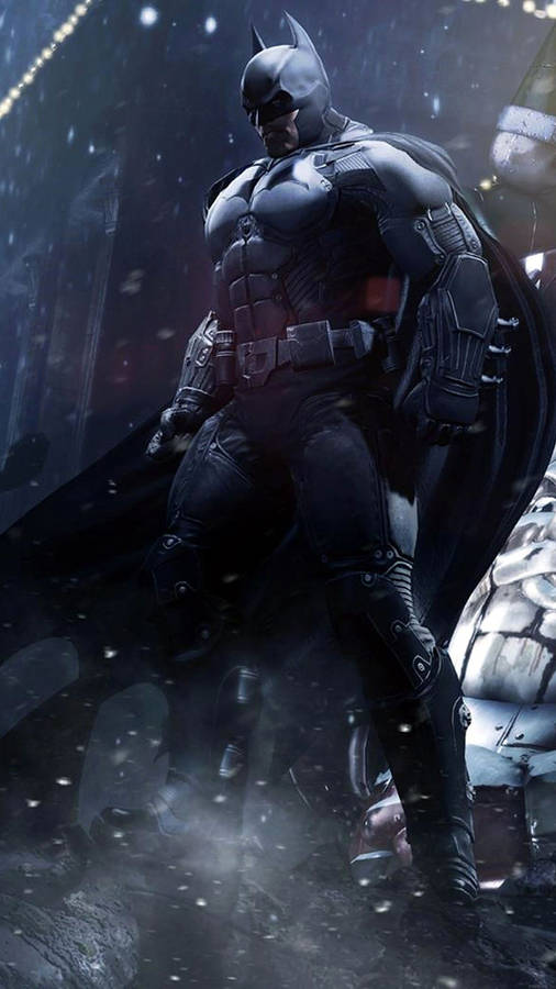 Snowy The Batman Iphone Wallpaper