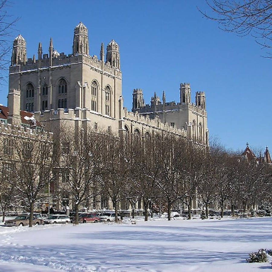 Snowy University Of Chicago Wallpaper