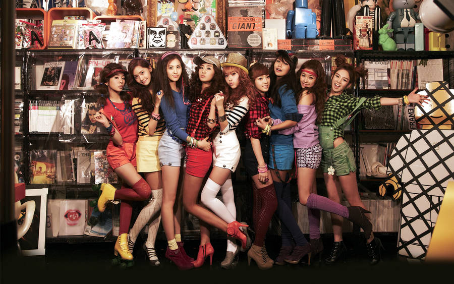 Snsd For K Pop Song Oh! Wallpaper