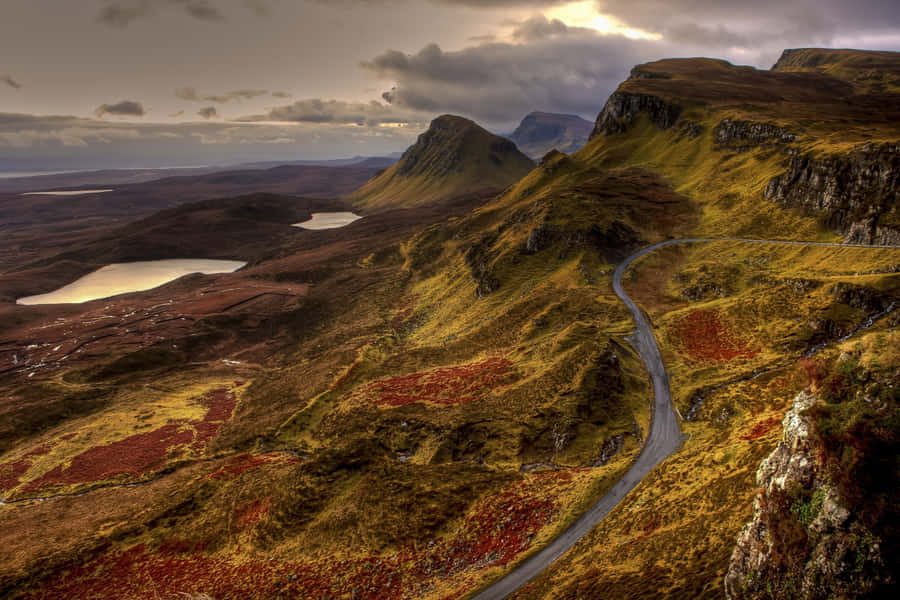 Soak In The Beauteous Splendor Of Scotland Wallpaper