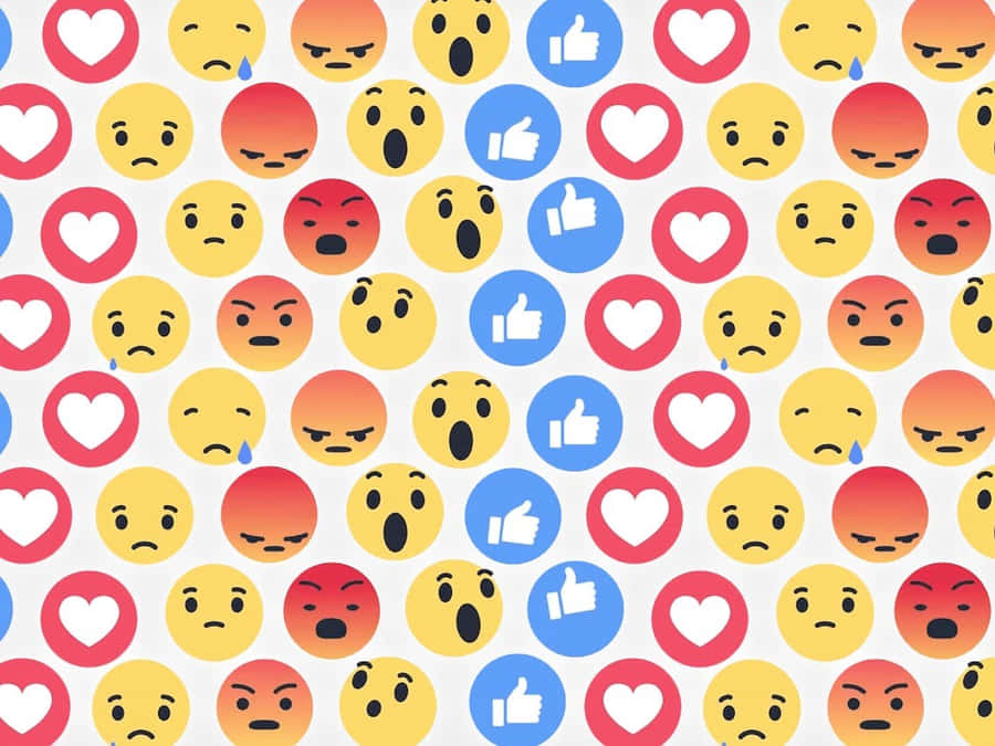 Social Media Emoji Pattern.jpg Wallpaper