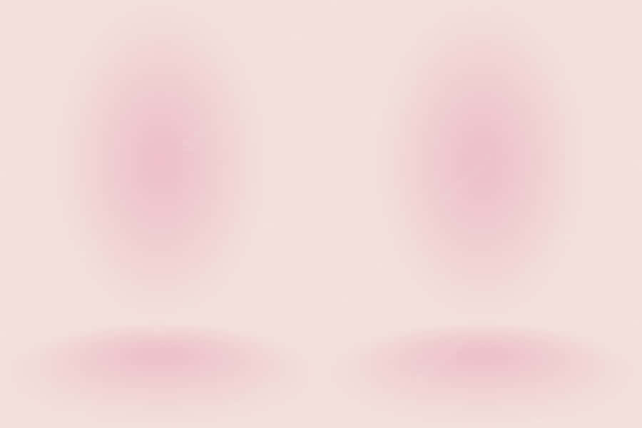 Soft Pink Circles Blurry Wallpaper