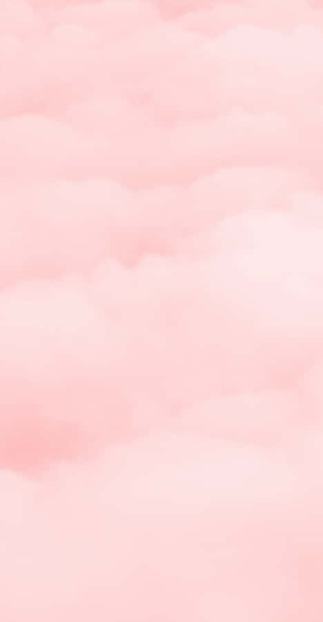 Soft Pink Clouds Wallpaper