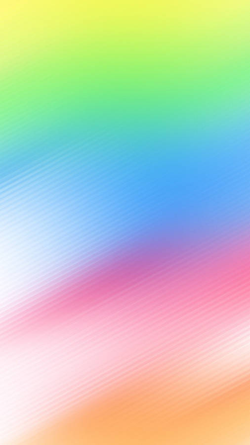 Soft Rainbow Colors Iphone 8 Live Wallpaper