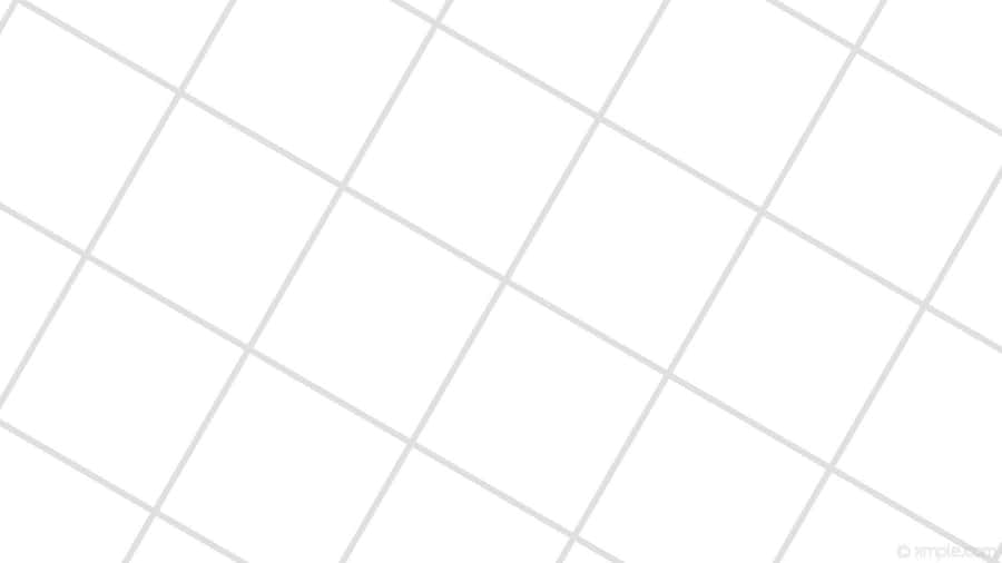 Soft White Aesthetic Grid Lines Pattern Wallpaper