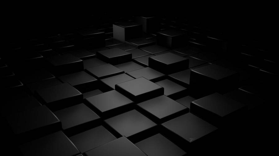 Solid Black 4k Black Platforms Wallpaper