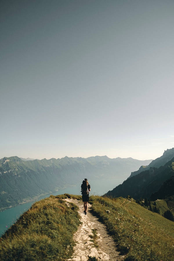 Solo Hiking Wallpaper