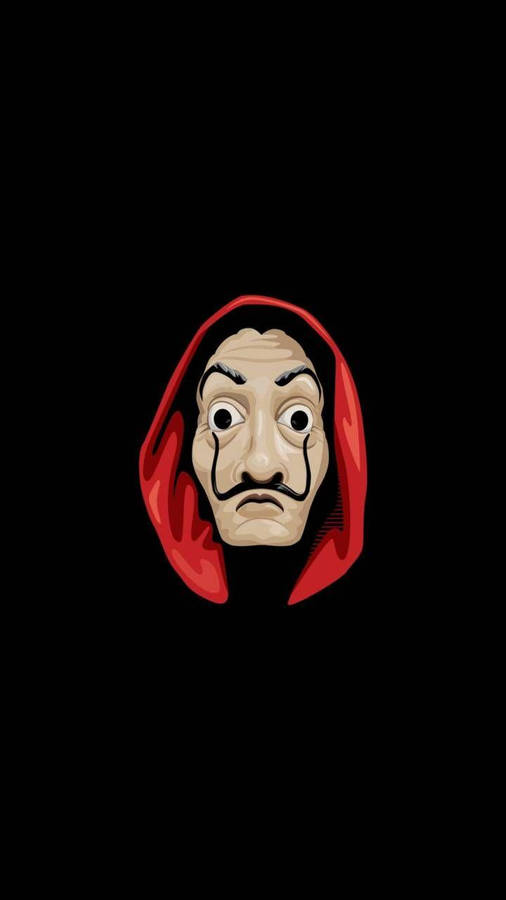 Solo Money Heist Mask Wallpaper