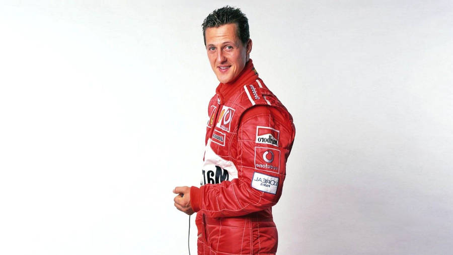 Solo Shot Michael Schumacher Wallpaper