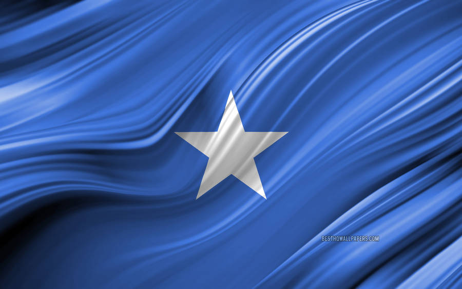 Somalia Soft Waves Wallpaper