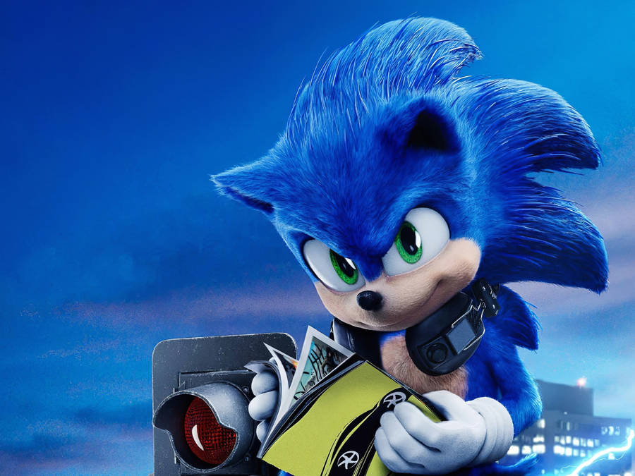 Sonic_ Holding_ Rings_ Profile_ Image Wallpaper