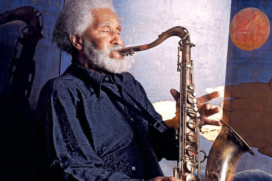 Sonny Rollins - Pioneering Spirit Of Jazz Wallpaper